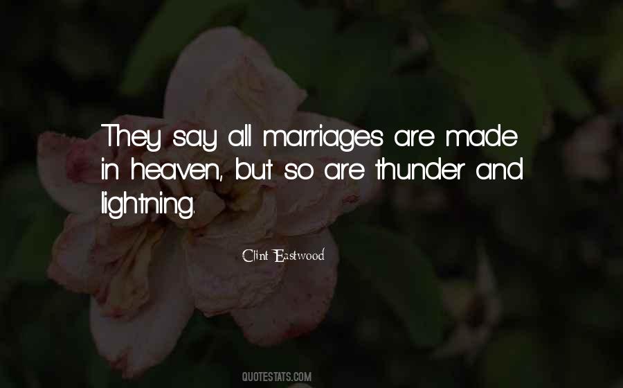 Marriage Made In Heaven Quotes #424546