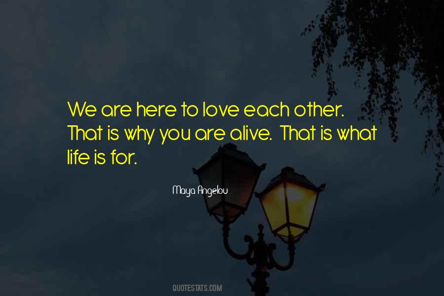 To Love Each Other Quotes #629047