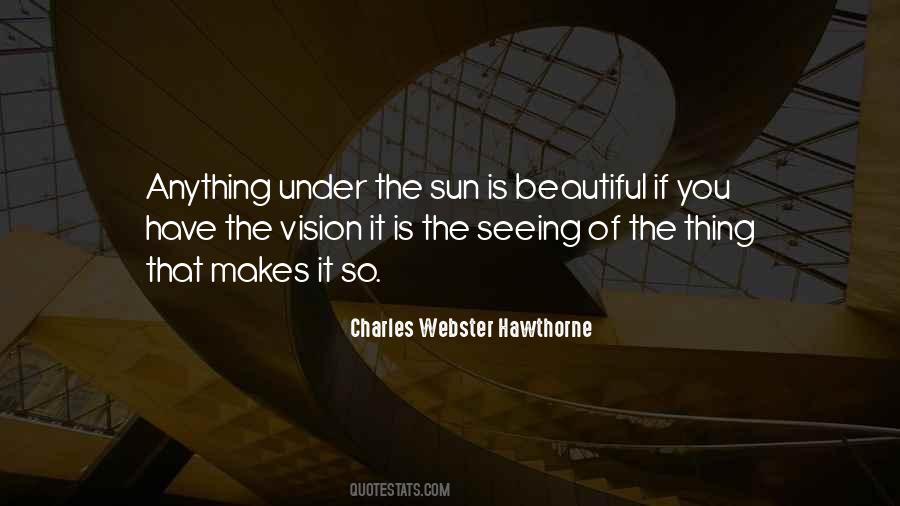 Seeing The Sun Quotes #157193