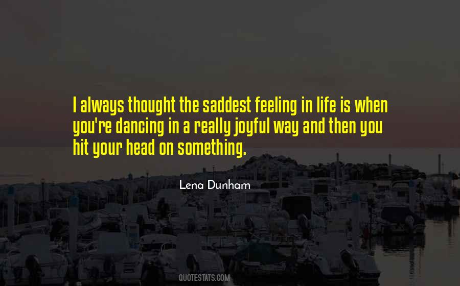 Feeling Dancing Quotes #1175349
