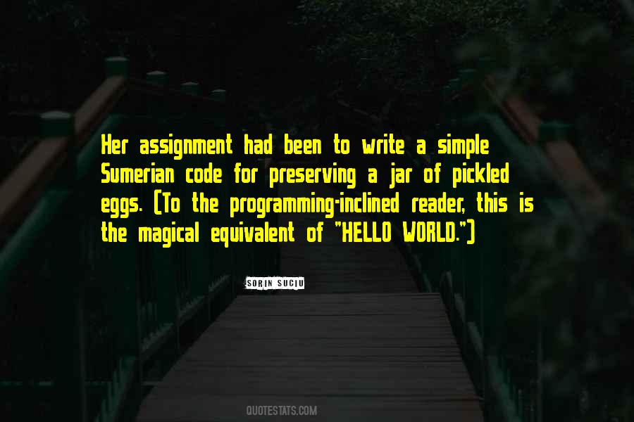 Code For Quotes #899245