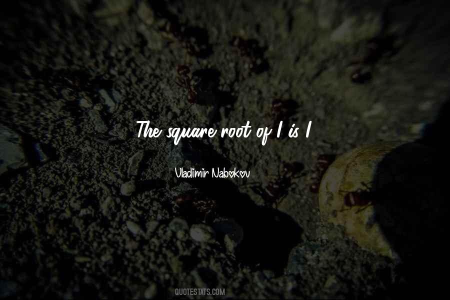 Square Root Of Quotes #1878717