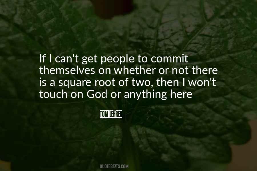 Square Root Of Quotes #522307