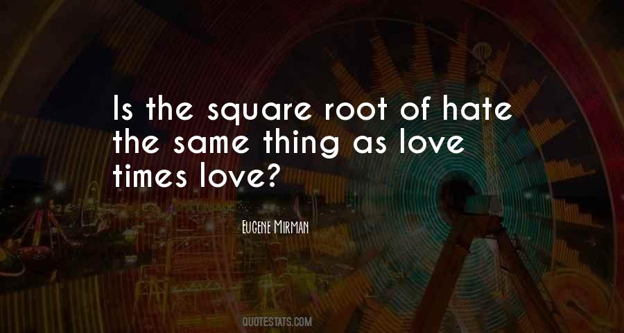 Square Root Of Quotes #915869