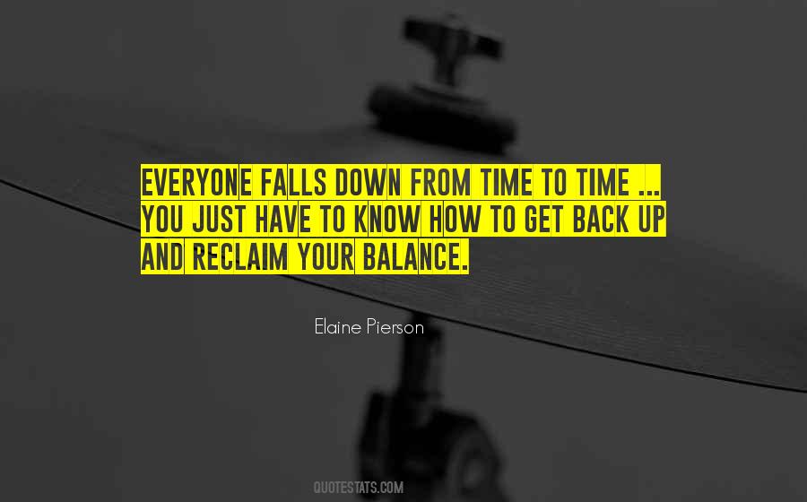 How You Get Back Up Quotes #1529135