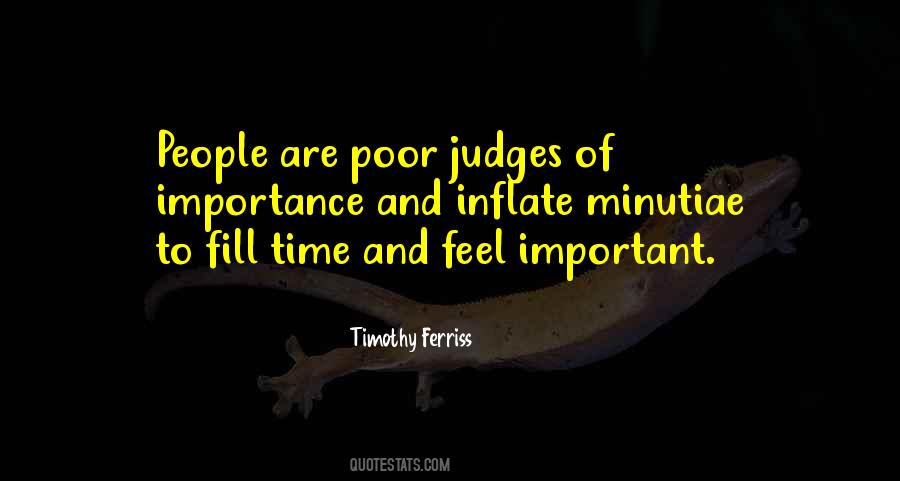 Feel Important Quotes #1690300