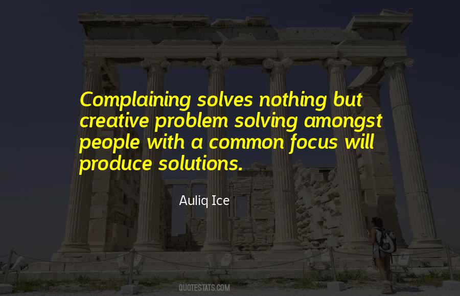No More Complaining Quotes #195132