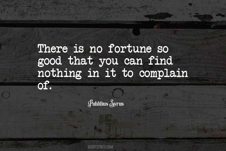 No More Complaining Quotes #33595