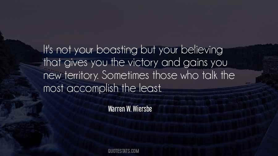 Those Who Talk The Most Quotes #1724740