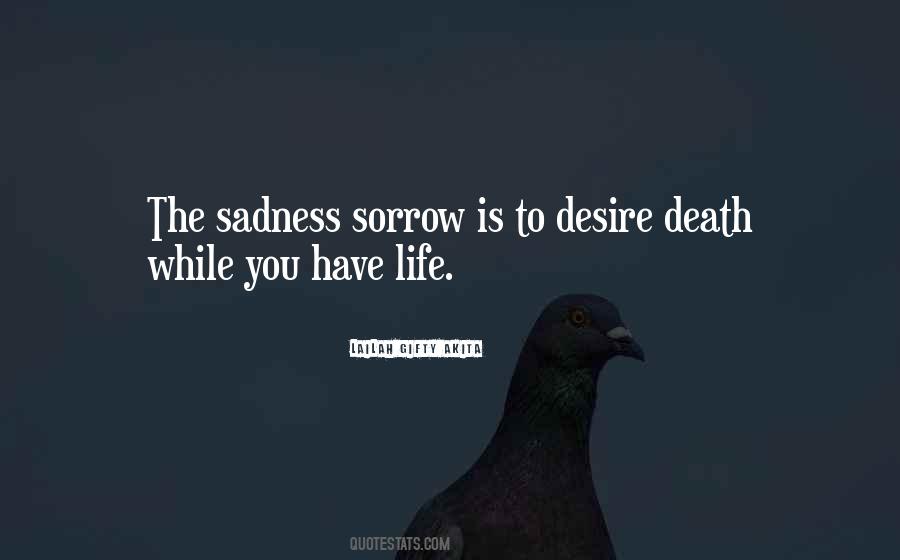 Death Desire Quotes #1757222