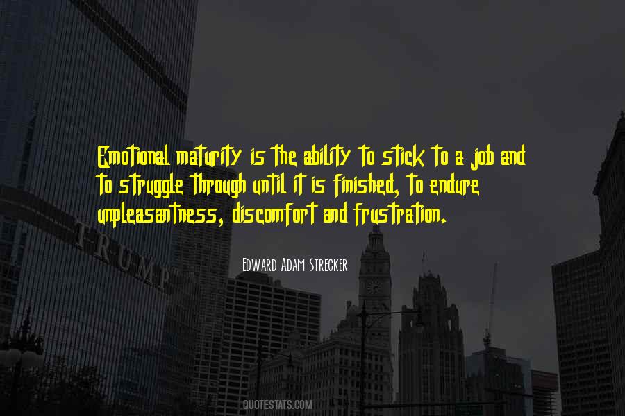 Emotional Frustration Quotes #1665795