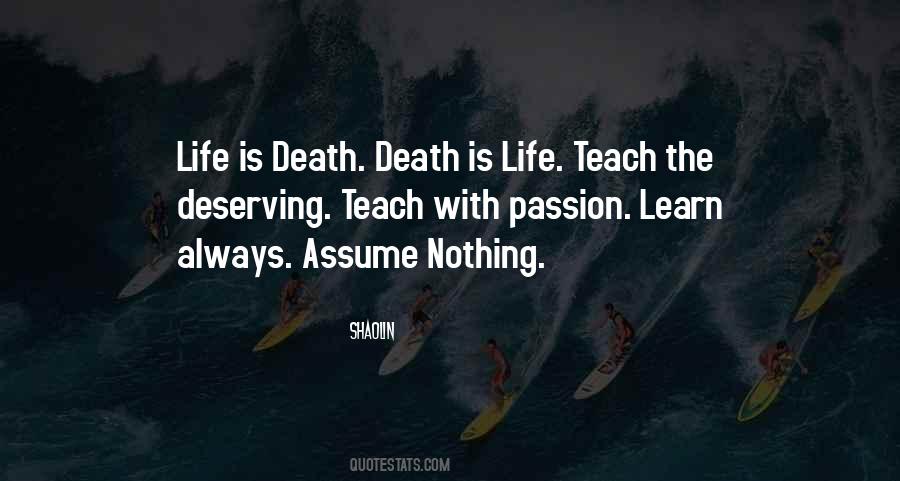 Best Way To Learn Is To Teach Quotes #367233