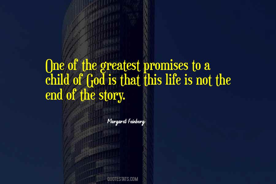 Life Is Not The End Quotes #1101450