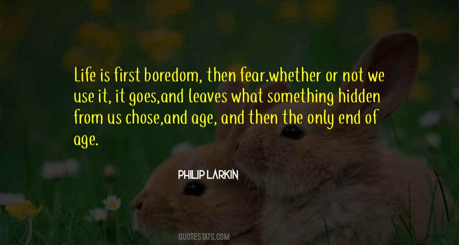 Life Is Not The End Quotes #594600