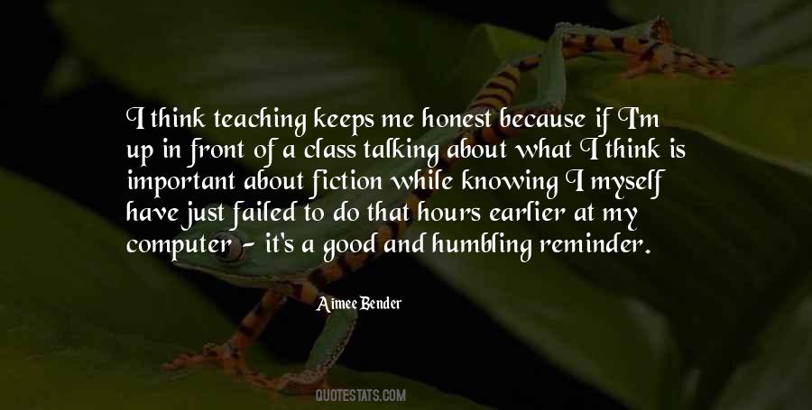 A Good Reminder Quotes #518137