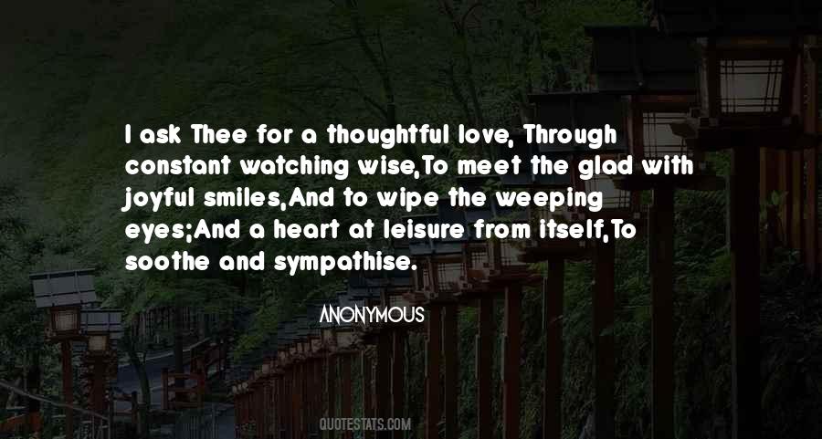 Love Thoughtful Quotes #1023630