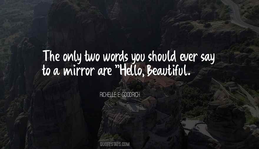 Mirror Beauty Quotes #617162