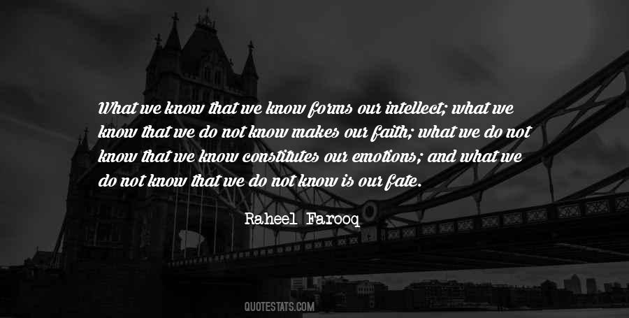 What Do We Know Quotes #226635