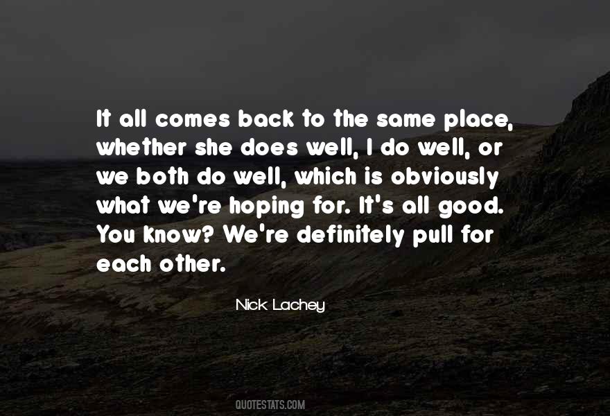 What Do We Know Quotes #541501