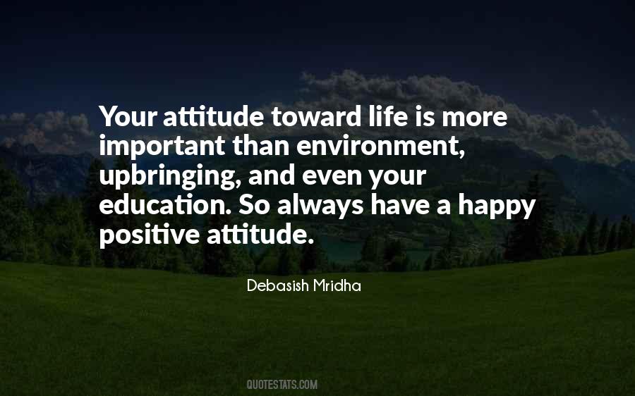 Positive Attitude Love Quotes #1296640