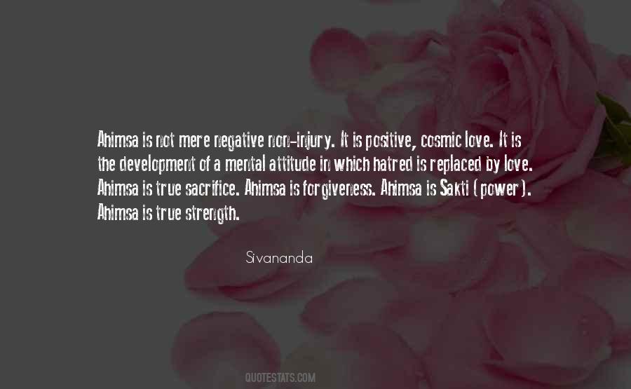 Positive Attitude Love Quotes #532294