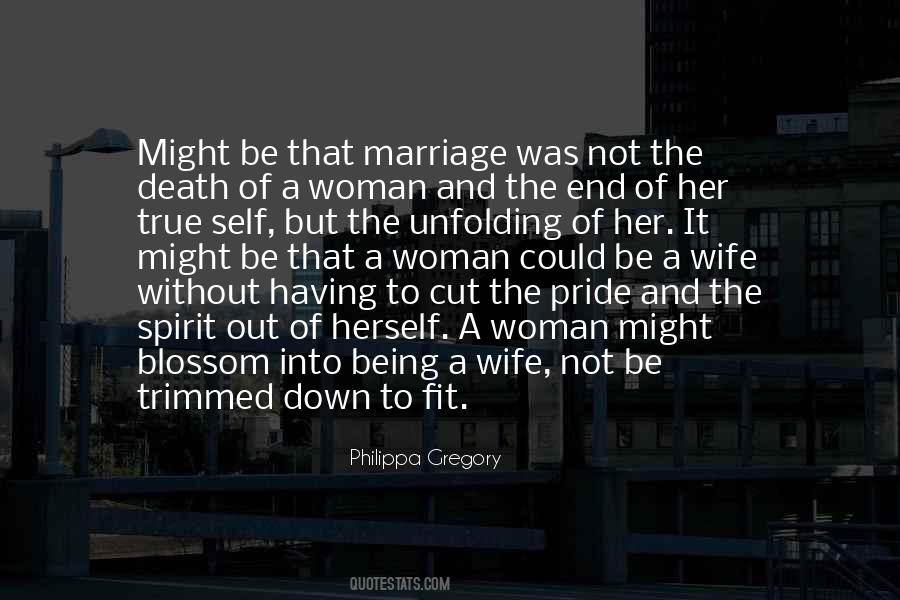 Self Wife Quotes #1243655