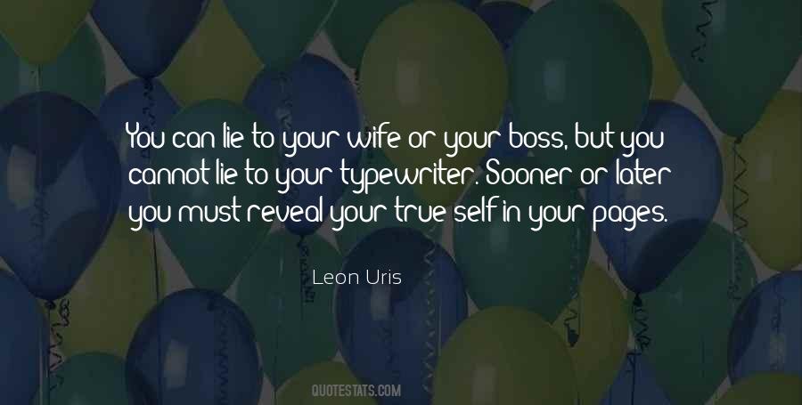 Self Wife Quotes #213875