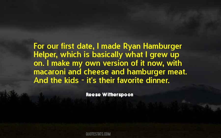 Our Dinner Quotes #1049428