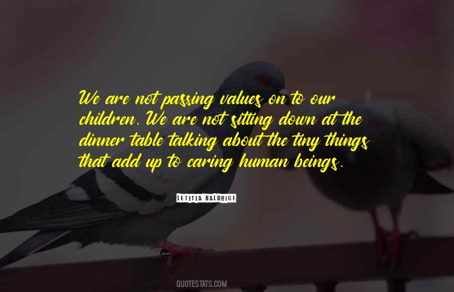 Our Dinner Quotes #1081390