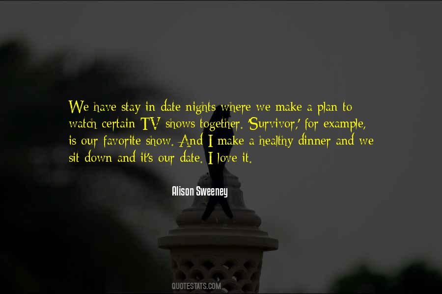 Our Dinner Quotes #296070