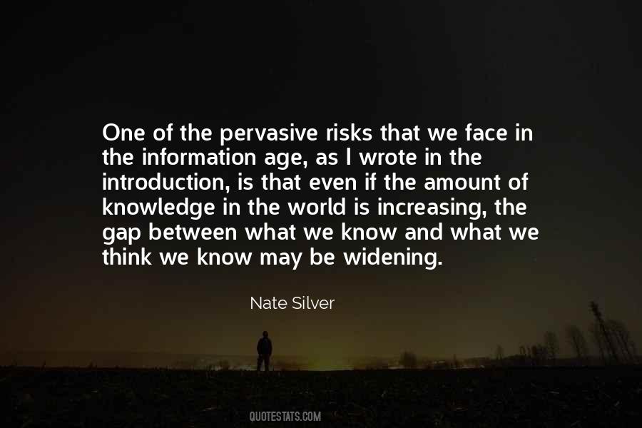 Age And Knowledge Quotes #1104119