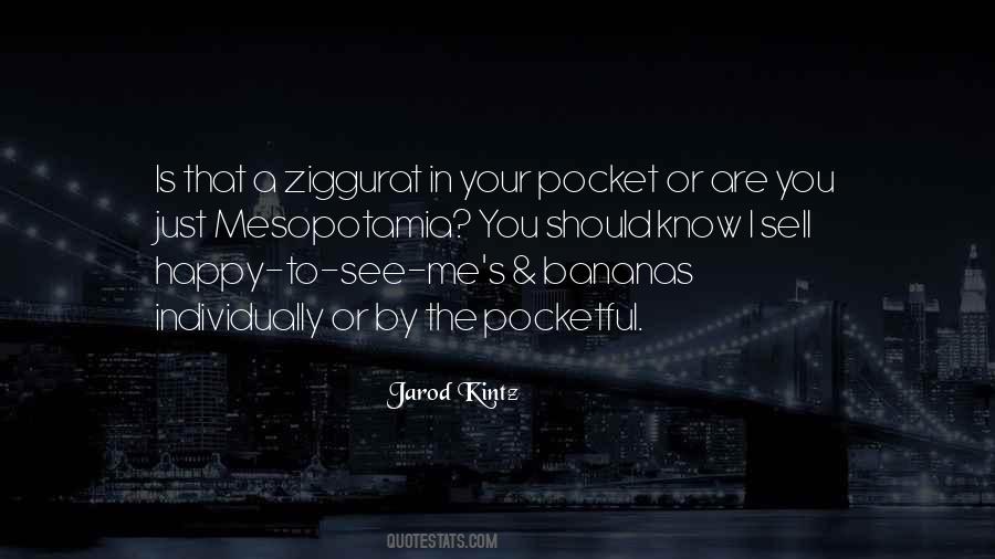 Or Are You Just Happy To See Me Quotes #218083