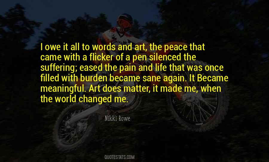 Pain Art Quotes #152494