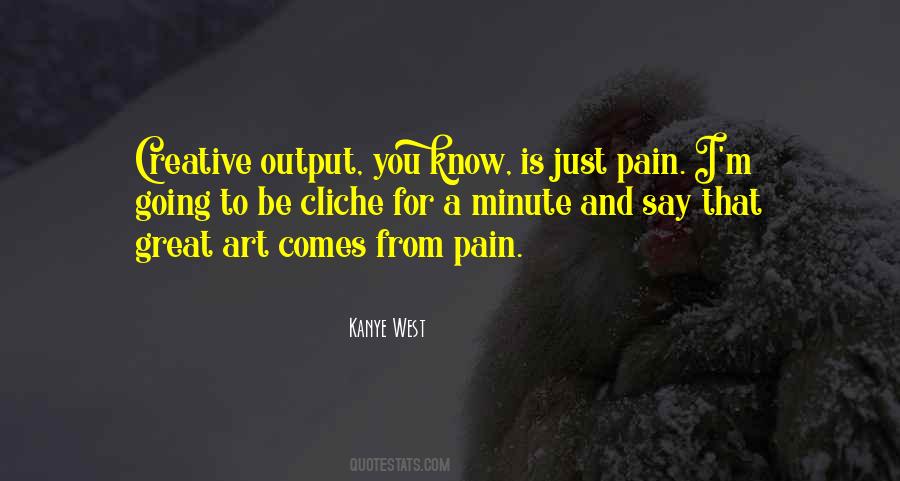 Pain Art Quotes #17190