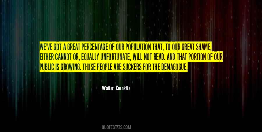Growing Population Quotes #774037