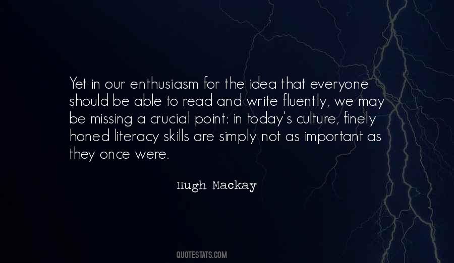 Idea Important Quotes #320650