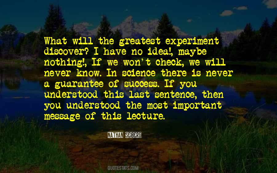 Idea Important Quotes #543559