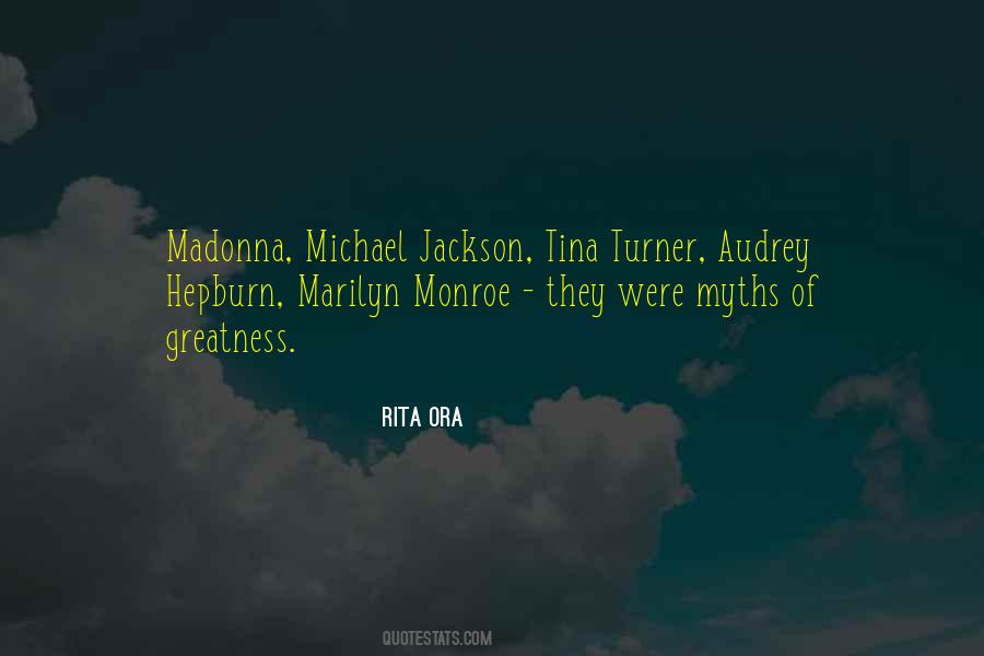 Marilyn Monroe And Audrey Hepburn Quotes #850436