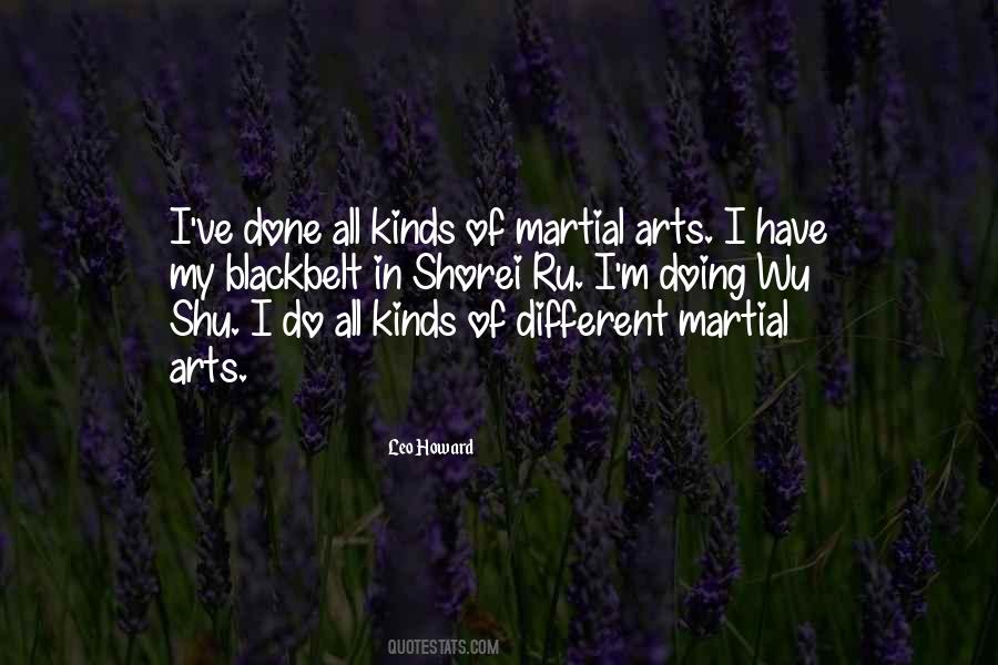 Different Arts Quotes #871009