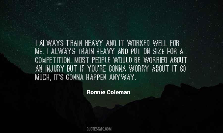 Train Yourself Not To Worry Quotes #697153