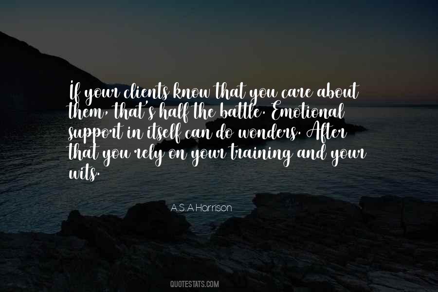 Emotional Battle Quotes #542627