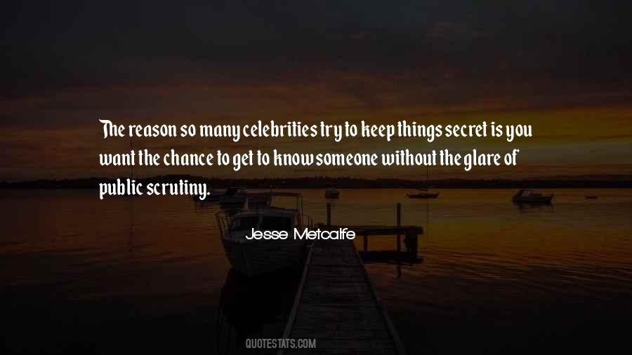Keep Things Secret Quotes #1669683