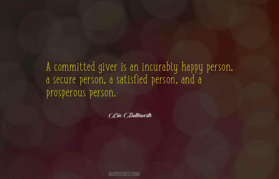 Satisfied Person Quotes #1133340