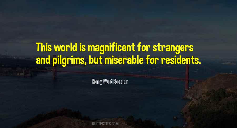 Quotes About Miserable World #332342