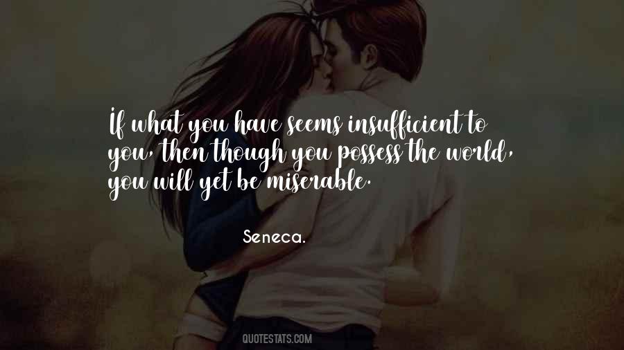 Quotes About Miserable World #76437