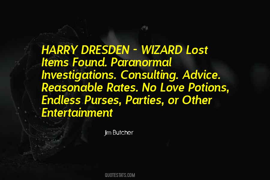 Harry Dresden Love Quotes #1813815