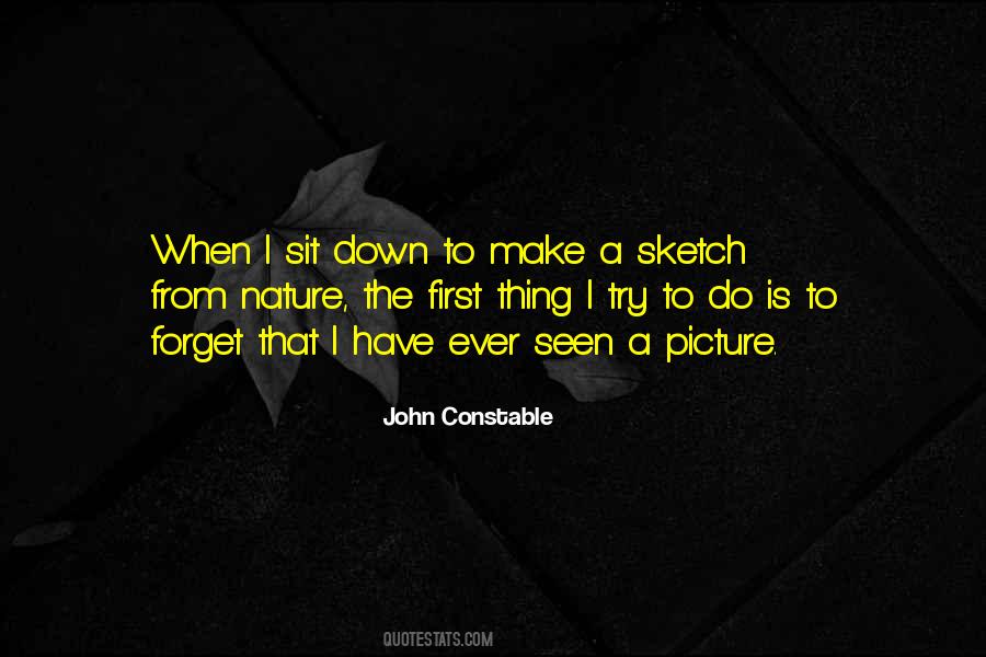 First Sketch Quotes #129113