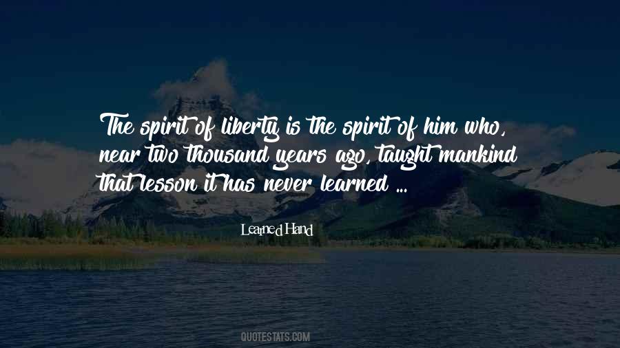 Liberty Of Spirit Quotes #1638533