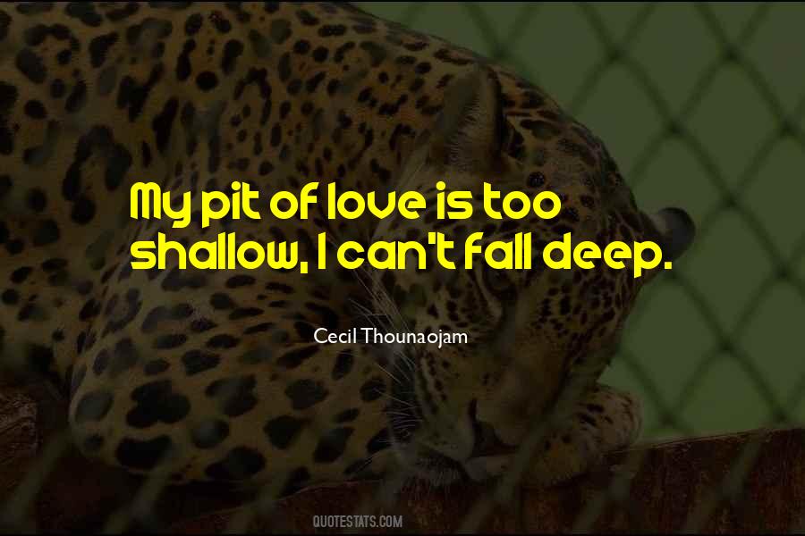 Deep Fall Quotes #106609