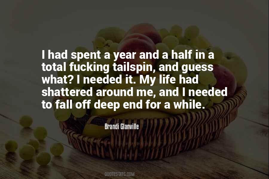 Deep Fall Quotes #1540828